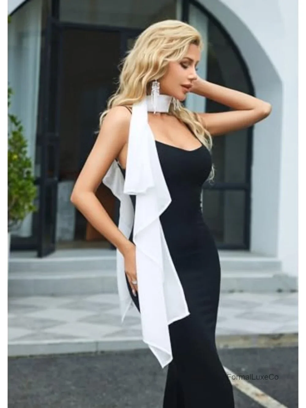 Sheer Chiffon Shawl Wrap for Evening Dresses Wedding Scarf Cover Up